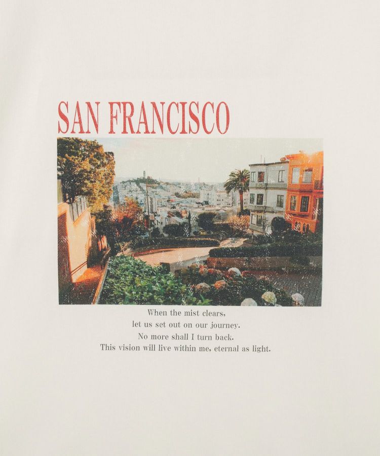 AMERICAN HOLIC「SANFRANCISCO ロゴ＆フォトTシャツ」|Tシャツ・カットソー|