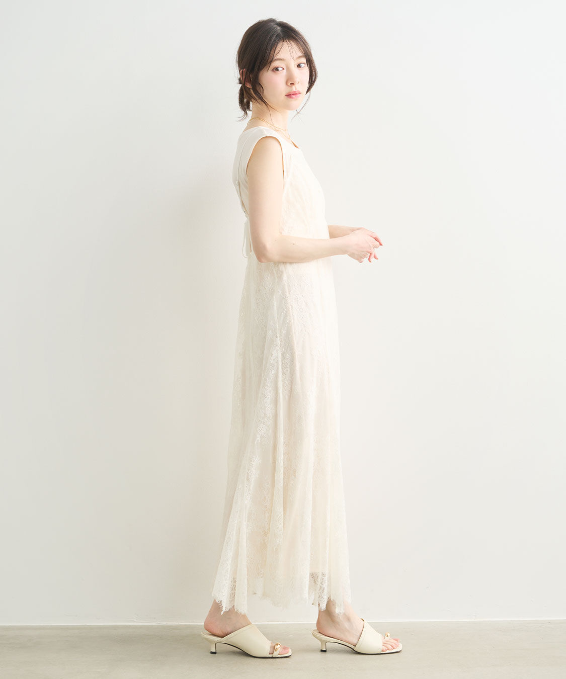 COCO DEAL「レースキャミワンピース&times;カットソーワンピース」|ワンピース|