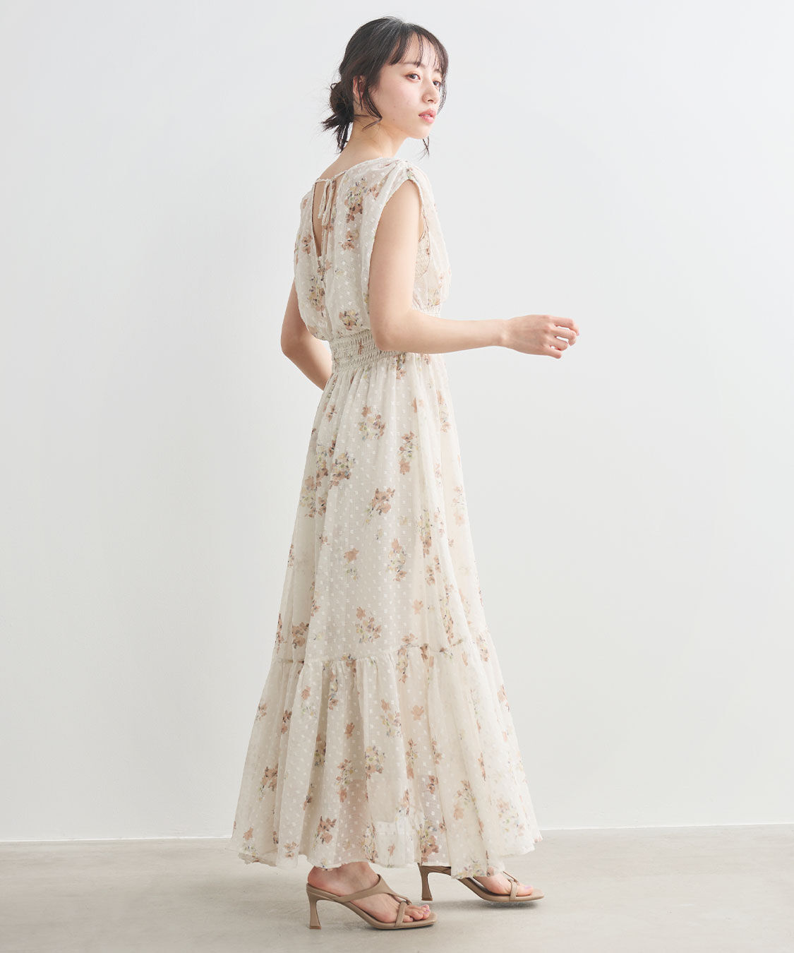 COCO DEAL「レイヤードプリントワンピース」|ワンピース|