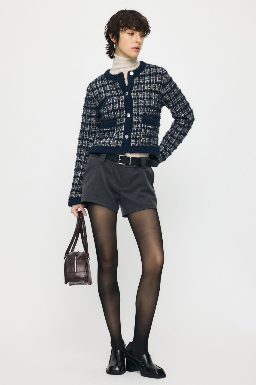 COMPACT KNIT TWEED ジャケット（MOUSSY）｜ルミネのファッション通販