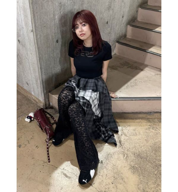 EVRIS「ERSカッティングショートTシャツ」|Tシャツ・カットソー|