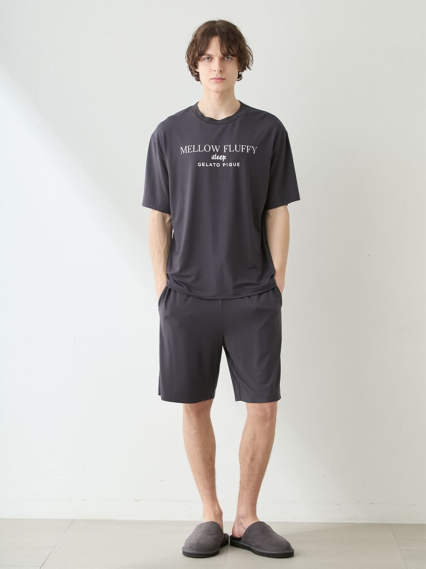 GELATO PIQUE HOMME「【HOMME】【接触冷感】COOLレーヨンロゴハーフパンツ」|その他|