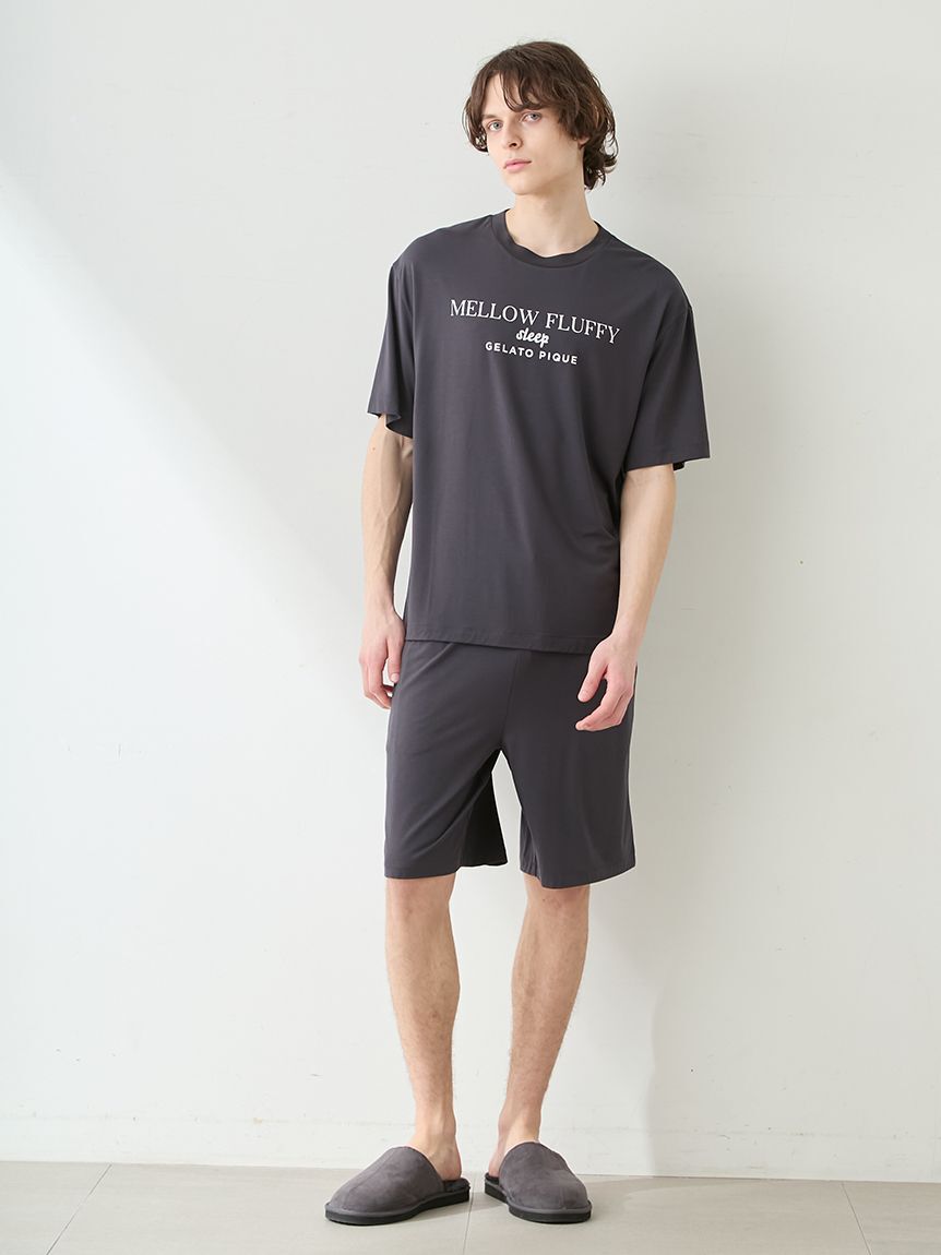 GELATO PIQUE HOMME「【HOMME】【接触冷感】COOLレーヨンロゴハーフパンツ」|その他|