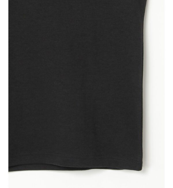 IKKA LOUNGE「ポンチモックネックロンTシャツ」|Tシャツ・カットソー|