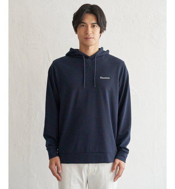 ikka「ブロックインレイＴパーカ」|Tシャツ・カットソー|
