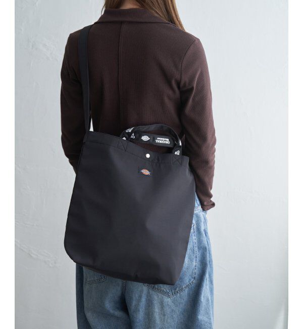 ikka「Dickies ディッキーズ ロゴテープショルダーバッグ」|その他|ブラック