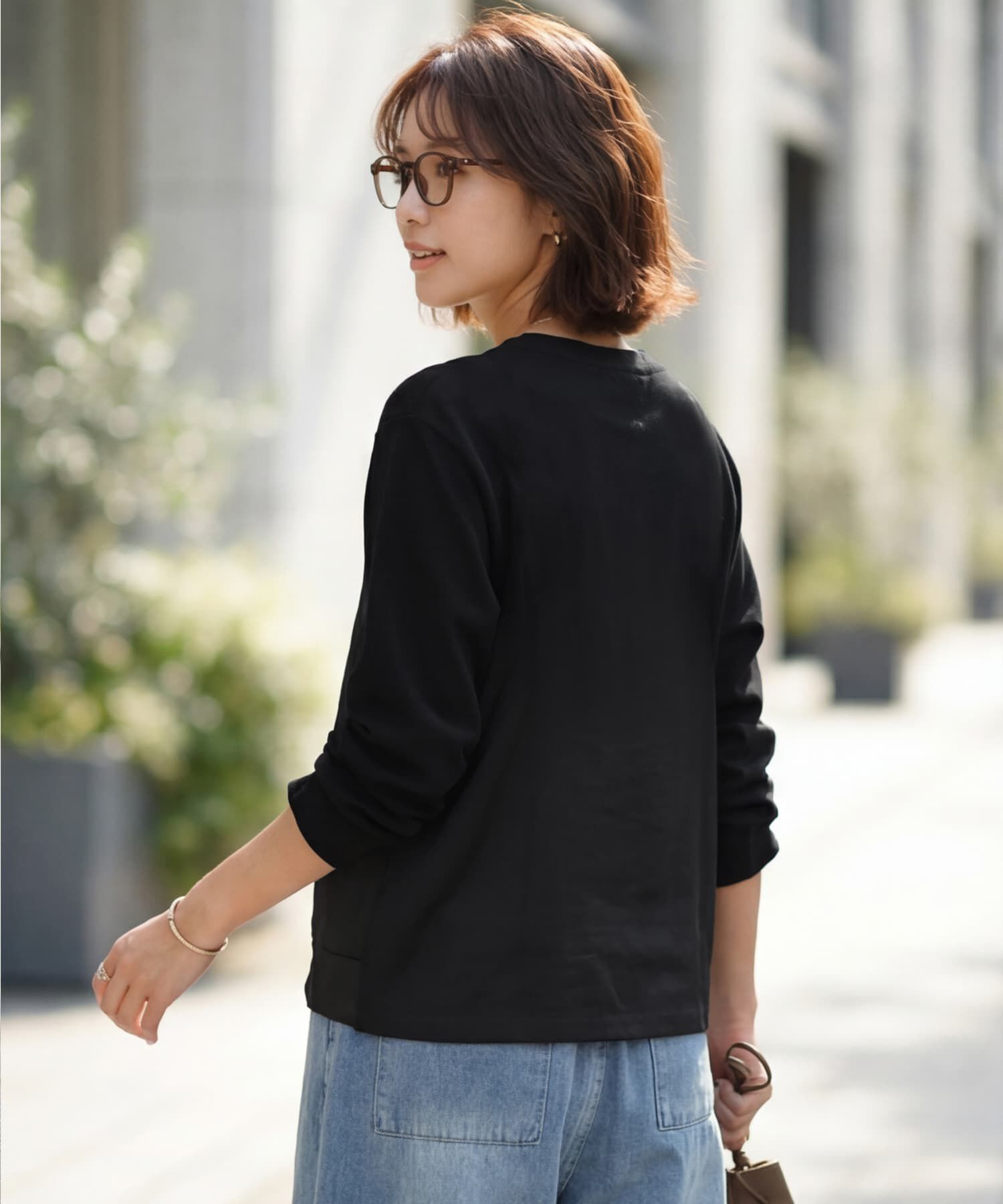 STYLE DELI「クロスベストレイヤードカットソー」|Tシャツ・カットソー|