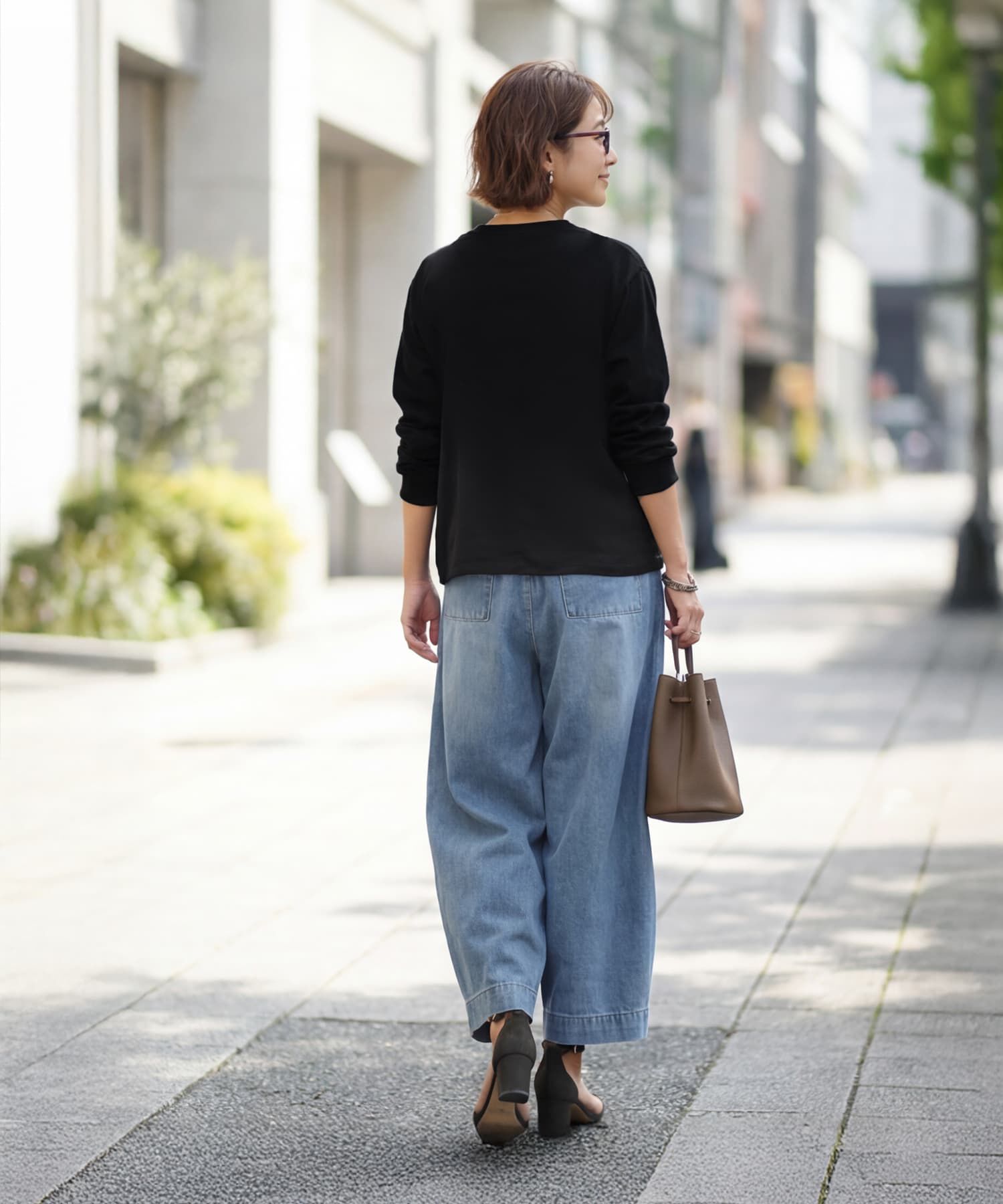 STYLE DELI「クロスベストレイヤードカットソー」|Tシャツ・カットソー|