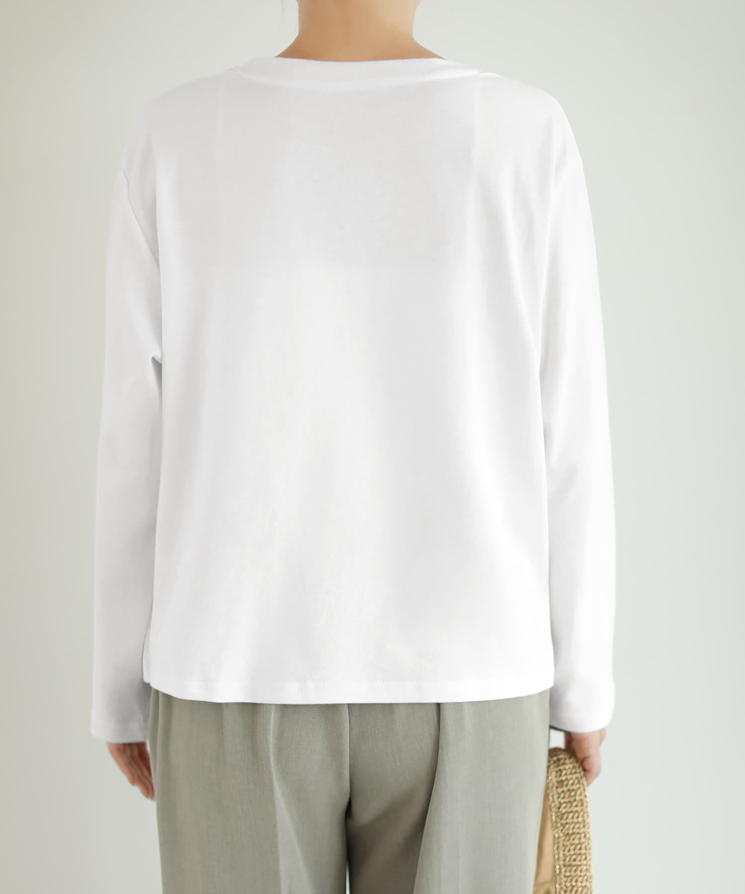 STYLE DELI「クロスベストレイヤードカットソー」|Tシャツ・カットソー|