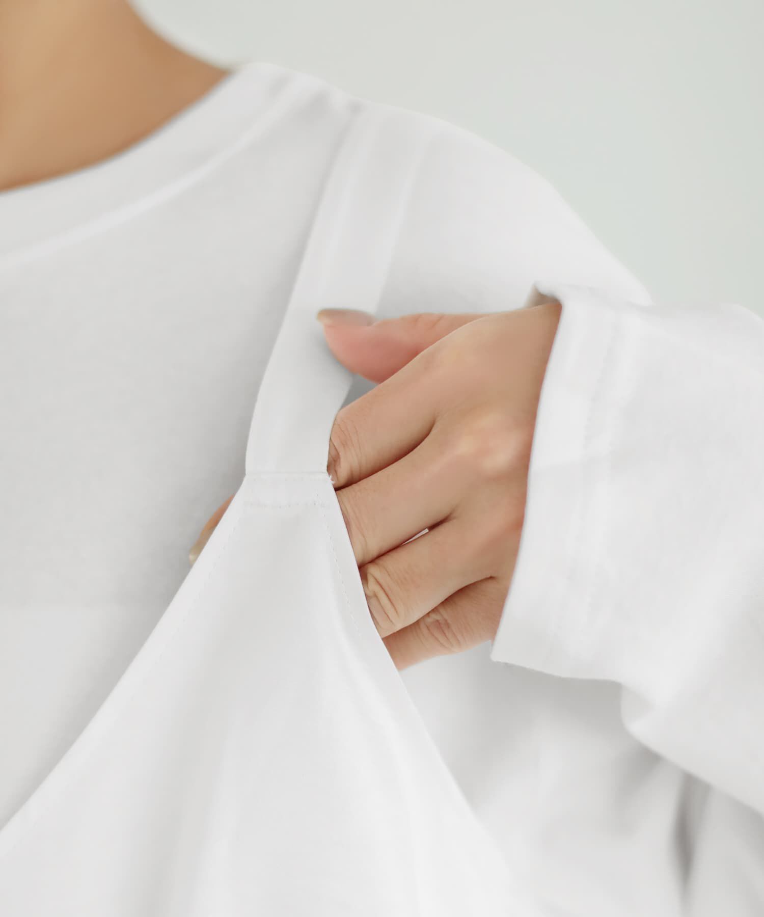 STYLE DELI「クロスベストレイヤードカットソー」|Tシャツ・カットソー|