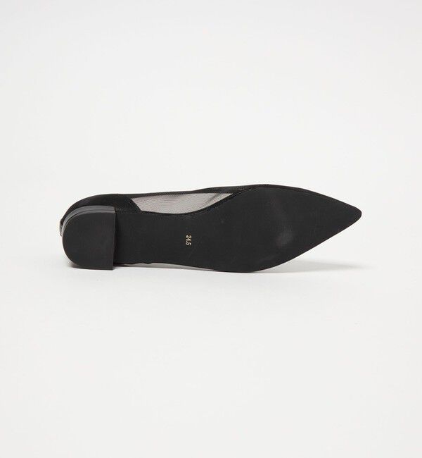 UNITED ARROWS green label relaxing「ポインテッド チュール フラットシューズ」|パンプス|