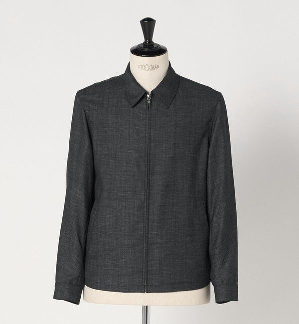 UNITED ARROWS green label relaxing「TW リネン デニムライク ブルゾン」|ブルゾン・スタジャン|