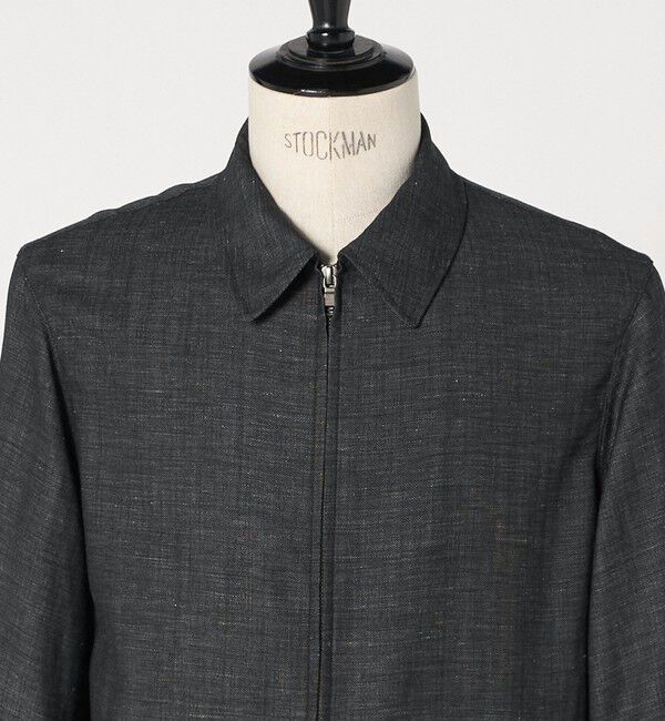 UNITED ARROWS green label relaxing「TW リネン デニムライク ブルゾン」|ブルゾン・スタジャン|