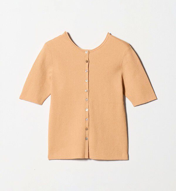 BEAUTY&YOUTH UNITED ARROWS「スパンコール ハーフスリーブ ２WAYカーディガン ウォッシャブル」|カーディガン|