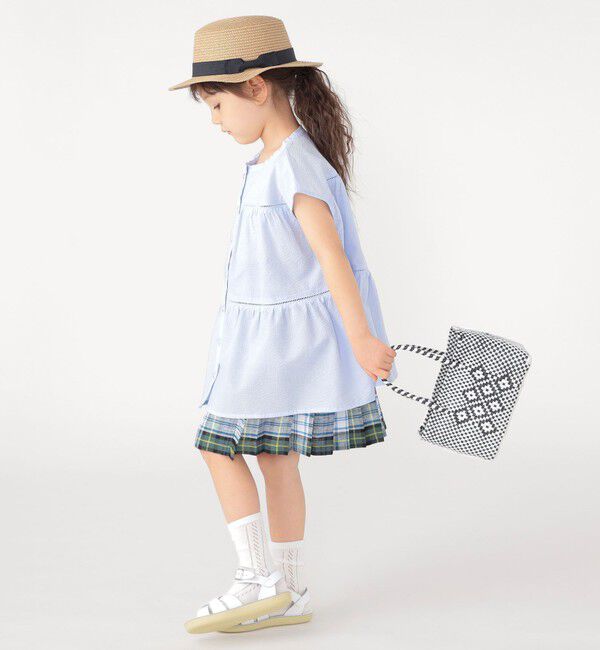 SHIPS KIDS「【SHIPS KIDS別注】Diminutivo:MINI BOLSA(SS)」|かごバッグ|