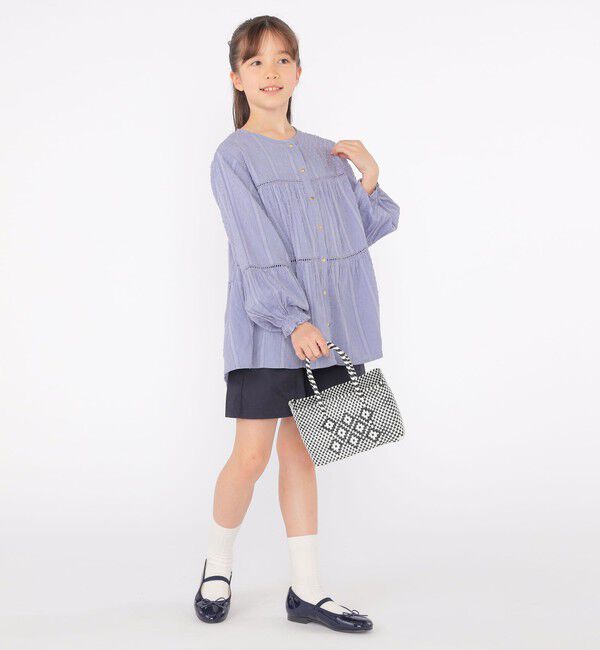 SHIPS KIDS「【SHIPS KIDS別注】Diminutivo:MINI BOLSA(SS)」|かごバッグ|