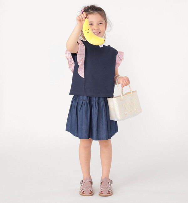 SHIPS KIDS「【SHIPS KIDS別注】Diminutivo:MINI BOLSA(SS)」|かごバッグ|