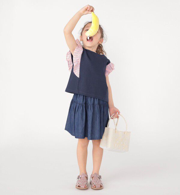 SHIPS KIDS「【SHIPS KIDS別注】Diminutivo:MINI BOLSA(SS)」|かごバッグ|