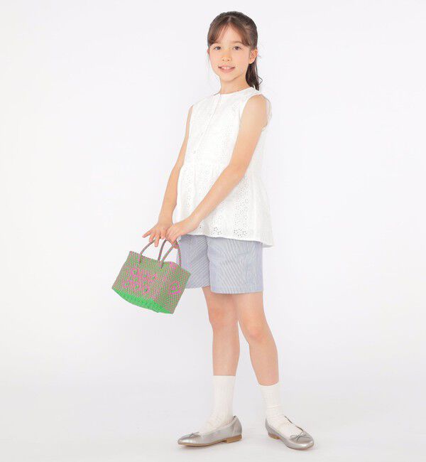SHIPS KIDS「【SHIPS KIDS別注】Diminutivo:MINI BOLSA(SS)」|かごバッグ|
