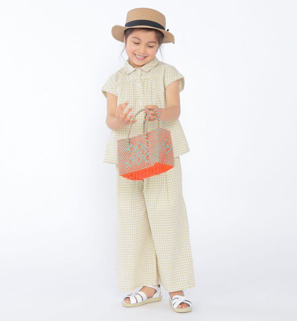 SHIPS KIDS「【SHIPS KIDS別注】Diminutivo:MINI BOLSA(SS)」|かごバッグ|