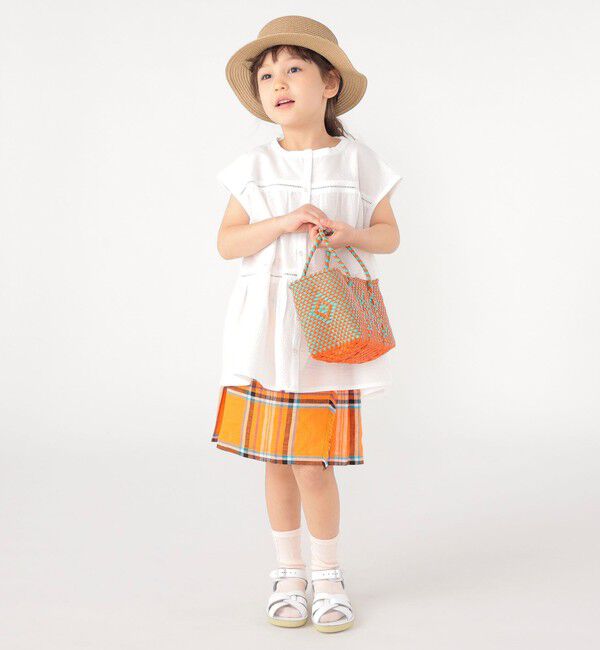 SHIPS KIDS「【SHIPS KIDS別注】Diminutivo:MINI BOLSA(SS)」|かごバッグ|