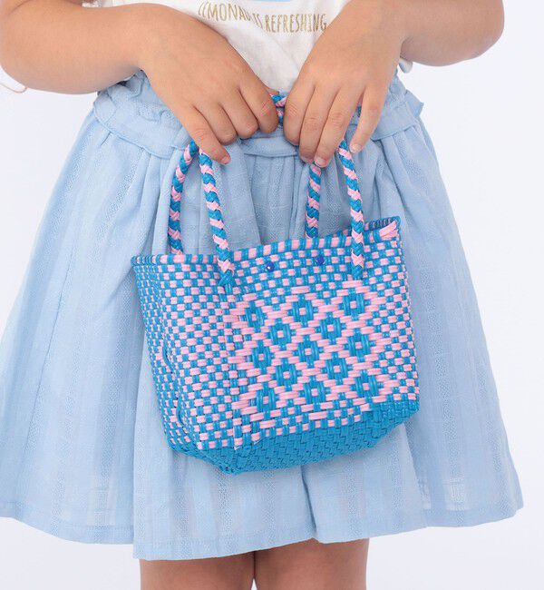 SHIPS KIDS「【SHIPS KIDS別注】Diminutivo:MINI BOLSA(SS)」|かごバッグ|