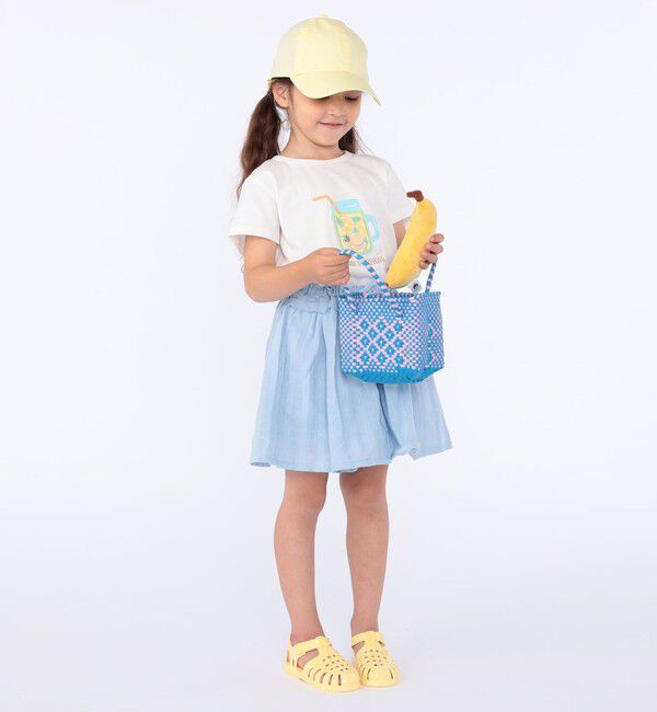 SHIPS KIDS「【SHIPS KIDS別注】Diminutivo:MINI BOLSA(SS)」|かごバッグ|