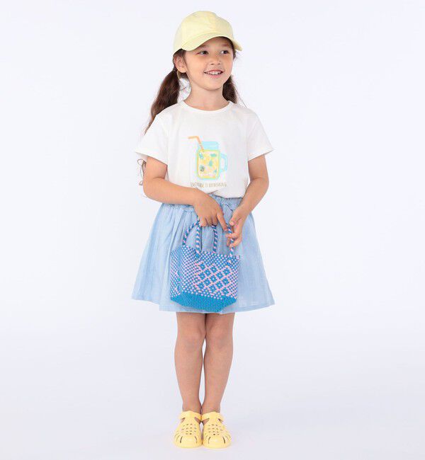 SHIPS KIDS「【SHIPS KIDS別注】Diminutivo:MINI BOLSA(SS)」|かごバッグ|