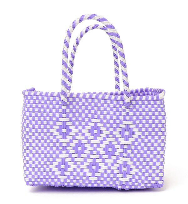 SHIPS KIDS「【SHIPS KIDS別注】Diminutivo:MINI BOLSA(SS)」|かごバッグ|ライラック