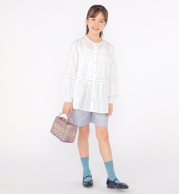 SHIPS KIDS「【SHIPS KIDS別注】Diminutivo:MINI BOLSA(SS)」|かごバッグ|