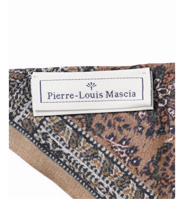 VERMEIL par iena「PIERRE LOUIS MASCIA ピエール ルイマーシャ Triangular Shawl 517567/101」|バンダナ・スカーフ|