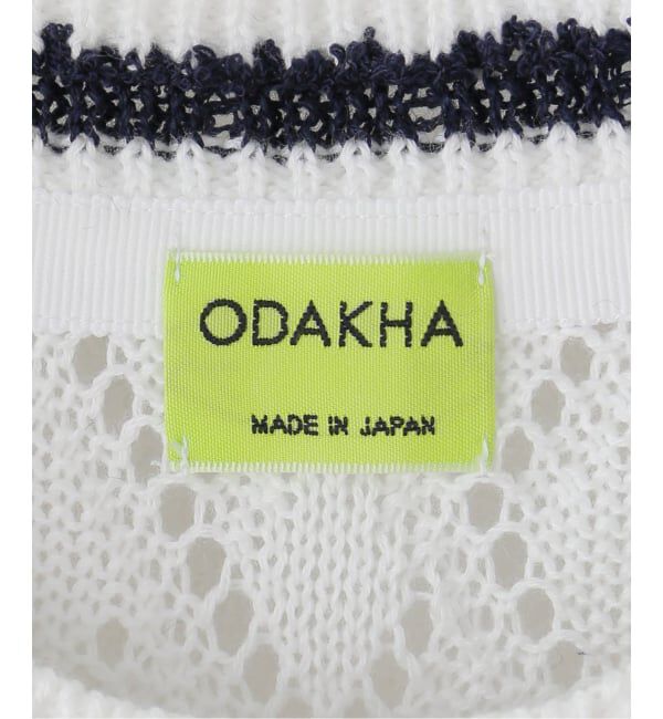 IENA LA BOUCLE「ODAKHA オダカ crazy short knit basque OH26SS-KN11」|ニット・セーター|