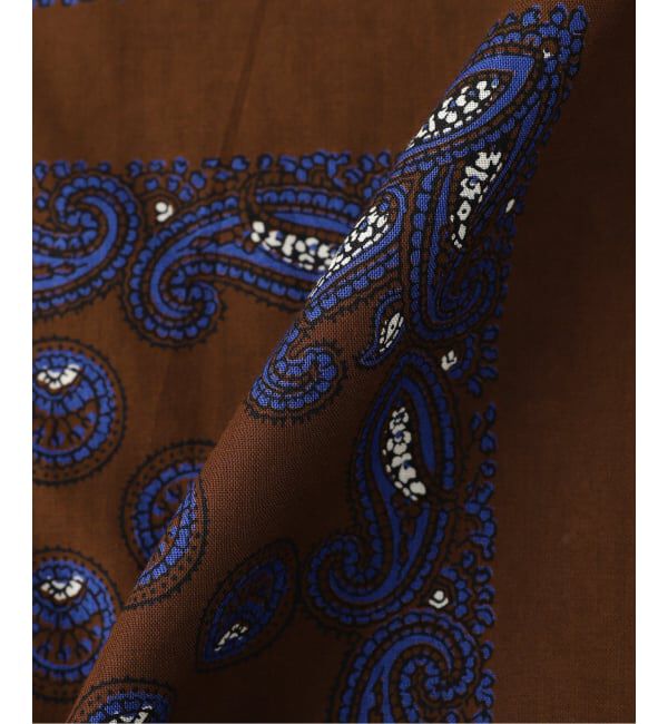 EDIFICE「NOMARHYTHM TEXTILE (ノーマリズム テキスタイル) Paisley Summer Shirt」|シャツ・ブラウス|