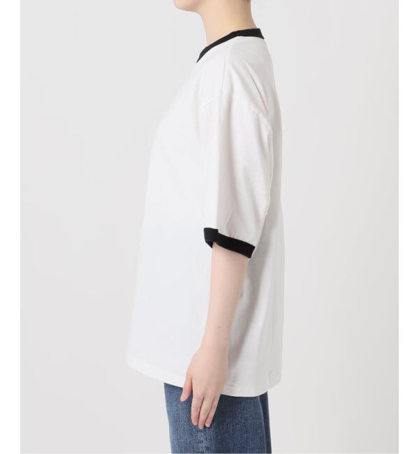 journal standard L'essage「【JANE SMITH/ジェーンスミス】 MICKEY FACE RINGER Tシャツ」|Tシャツ・カットソー|