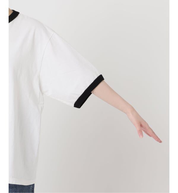 journal standard L'essage「【JANE SMITH/ジェーンスミス】 MICKEY FACE RINGER Tシャツ」|Tシャツ・カットソー|