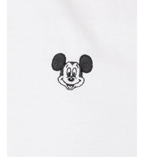 journal standard L'essage「【JANE SMITH/ジェーンスミス】 MICKEY FACE RINGER Tシャツ」|Tシャツ・カットソー|