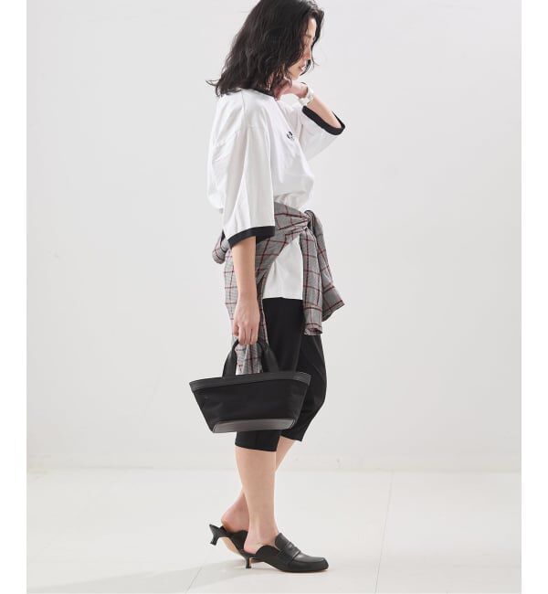journal standard L'essage「【JANE SMITH/ジェーンスミス】 MICKEY FACE RINGER Tシャツ」|Tシャツ・カットソー|