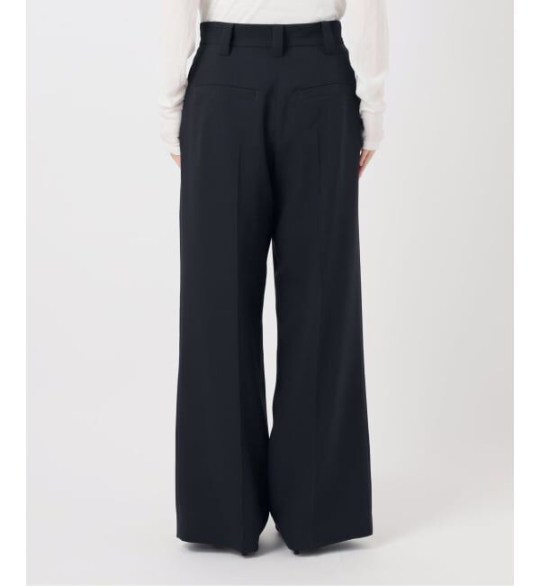 Spick and Span「《セットアップ可》ウォッシャブル2タックパンツ」|スラックス|