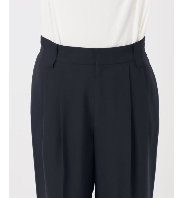 Spick and Span「《セットアップ可》ウォッシャブル2タックパンツ」|スラックス|