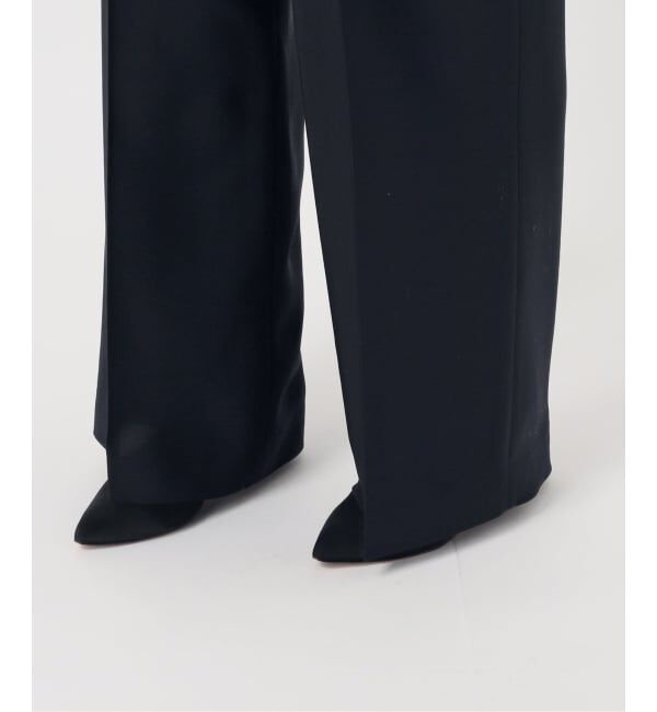 Spick and Span「《セットアップ可》ウォッシャブル2タックパンツ」|スラックス|