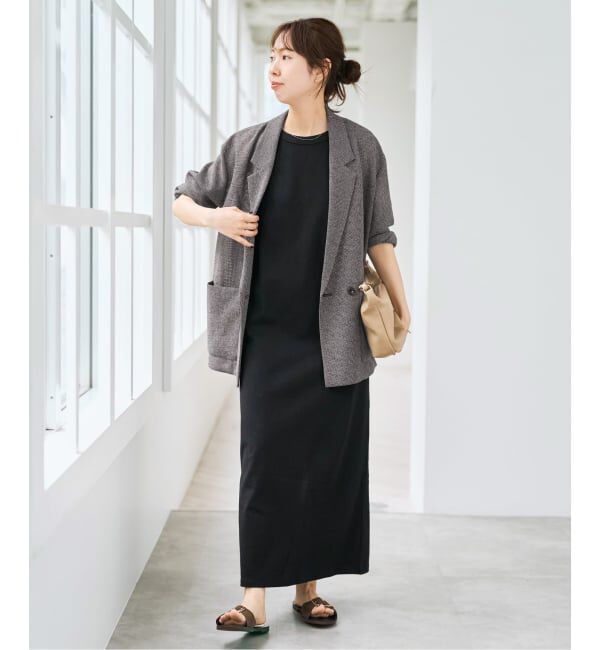 Spick and Span「《手洗い可》ブラーカラミ ルーズジャケット」|その他|