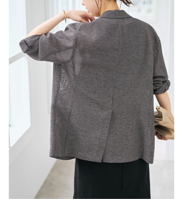 Spick and Span「《手洗い可》ブラーカラミ ルーズジャケット」|その他|
