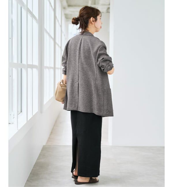 Spick and Span「《手洗い可》ブラーカラミ ルーズジャケット」|その他|