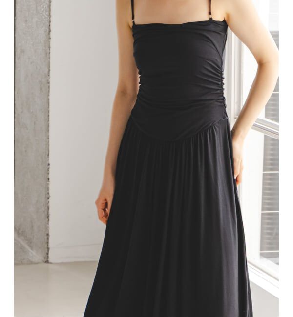 NOBLE「determ/デターム Collagen Multi Gathered Dress」|ワンピース|