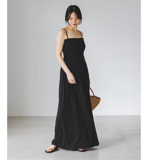 NOBLE「determ/デターム Collagen Multi Gathered Dress」|ワンピース|