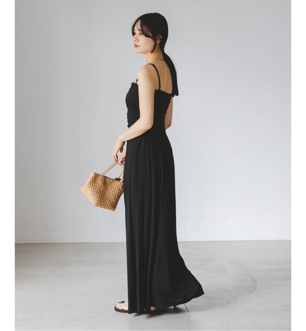 NOBLE「determ/デターム Collagen Multi Gathered Dress」|ワンピース|