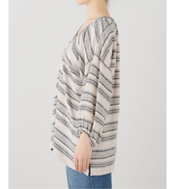 FRAMeWORK「ERIC BERGERE DAMOISEAU STRIPE」|シャツ・ブラウス|