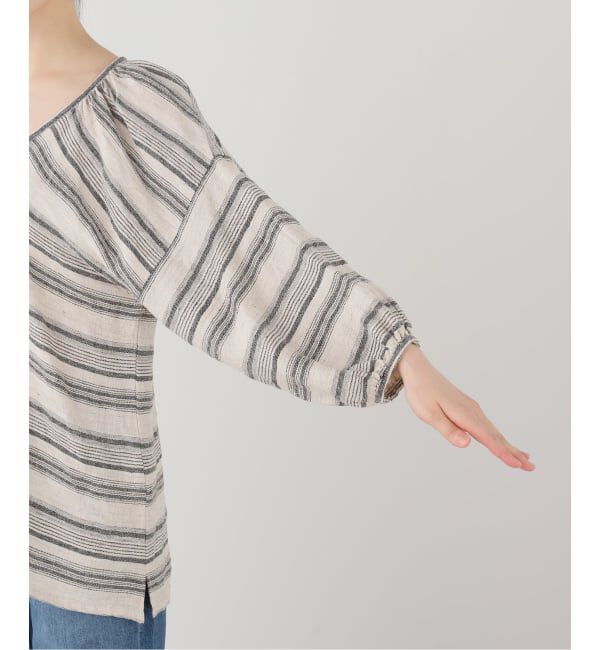 FRAMeWORK「ERIC BERGERE DAMOISEAU STRIPE」|シャツ・ブラウス|