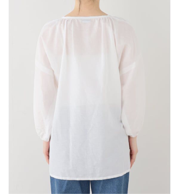 FRAMeWORK「ERIC BERGERE DAMOISEAU STRIPE WHITE」|シャツ・ブラウス|
