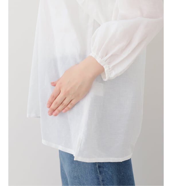 FRAMeWORK「ERIC BERGERE DAMOISEAU STRIPE WHITE」|シャツ・ブラウス|